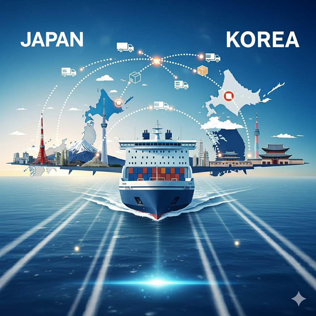 日・韓海運宅配便サービス